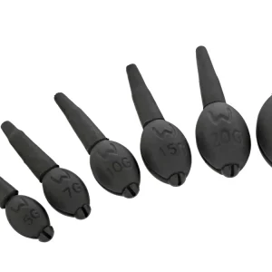 Westin - Adjustable Float Weights Lead - 15G/1/2Oz - Matte Black - 3Pcs Rechtstreeks Van De Fabrikant