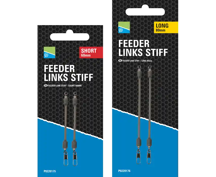 Preston Feeder Links - Stiff Short - 60 mm Fabrieksprijs