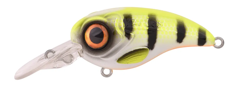Spro Fat Iris 60 Crank - Hot Perch - 6cm - 18g Laatste Kans
