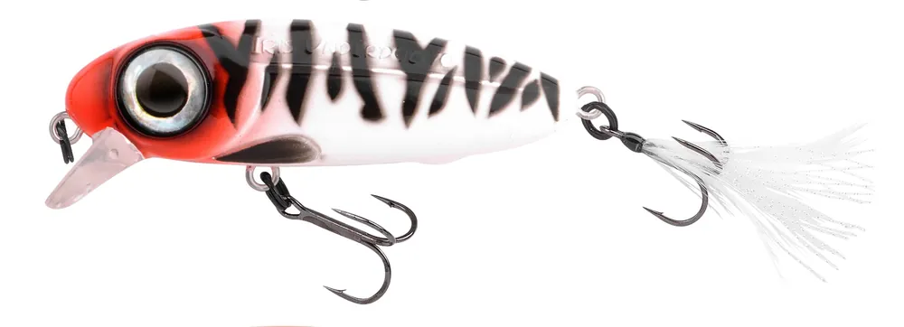 Spro Iris Underdog - Red Head Tiger - 7cm - 13g Rechtstreeks Van De Fabrikant