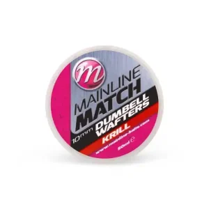 Mainline Match Dumbell Wafters 10 mm - Red Krill Goedkoop