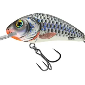 Salmo Rattlin' Hornet Floating - 6,5cm - Silver Holographic Shad Dagaanbieding
