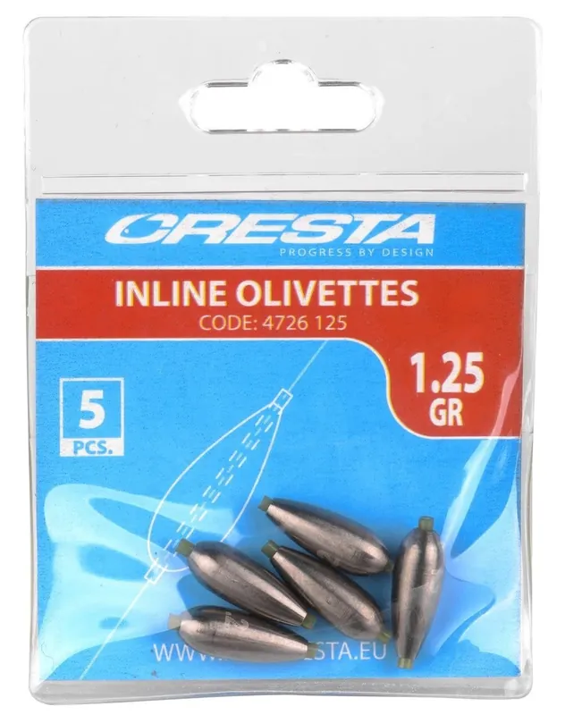 CRESTA Inline Olivettes (5stuks) 0.2G Weekendaanbieding