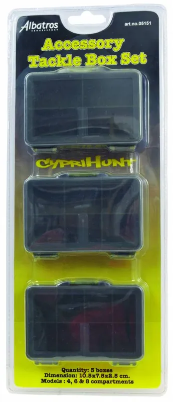 CYPRIHUNT Accessoires Tackle Box Set Actieprijs