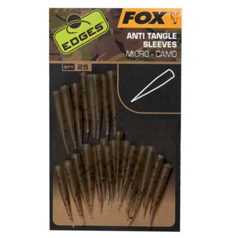 FOX Camo Micro Anti Tangle Sleeves (25stuks) Weekendaanbieding
