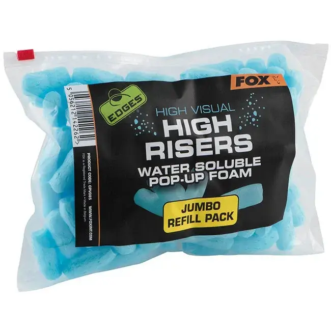 FOX Edges High Visual Risers Jumbo Refill Pk (ca. 175stuks) Exclusieve Aanbieding