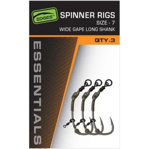 FOX Edges Spinner Rig (3stuks) Size 5 Laatste Versie