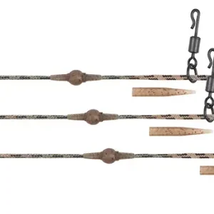 FOX Submerge Camo Heli-Clip Rigs (3stuks) 40lb Nu Kopen