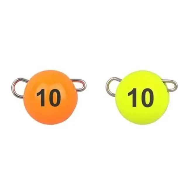 SPRO FREESTYLE Tungsten Bottom Jigs Geel/Oranje 5gr Meest Verkocht