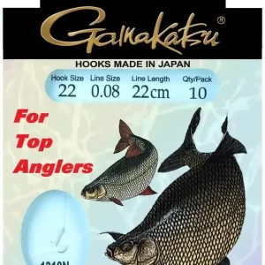 Beste Prijs GAMAKATSU Booklet Allround 1310N 22cm (10stuks) 18-0.08MM