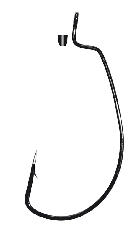 Fabrieksprijs GAMAKATSU Worm Ewg Hooks Sil Stopper Black (5stuks) 4