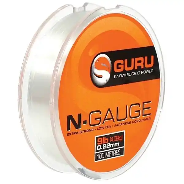Voordeelprijs GURU N-Gauge - Nylon Vislijn (100m) 0.11mm - 1.4kg/3lb