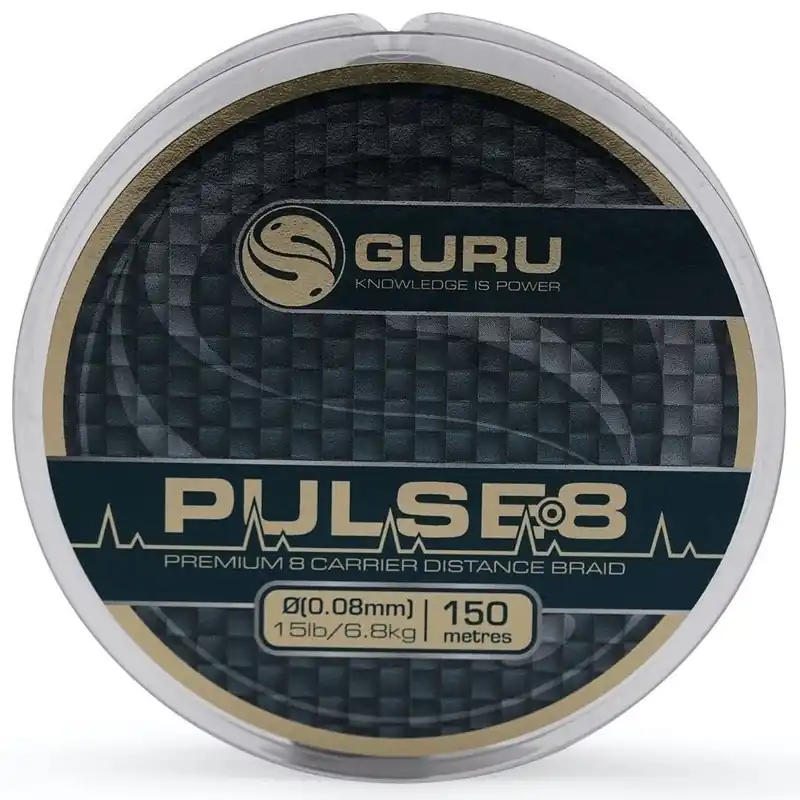 Gratis Retour GURU Pulse-8 Braid - Gevlochten Feederlijn (150m) 0.8mm - 6.8kg/15lb
