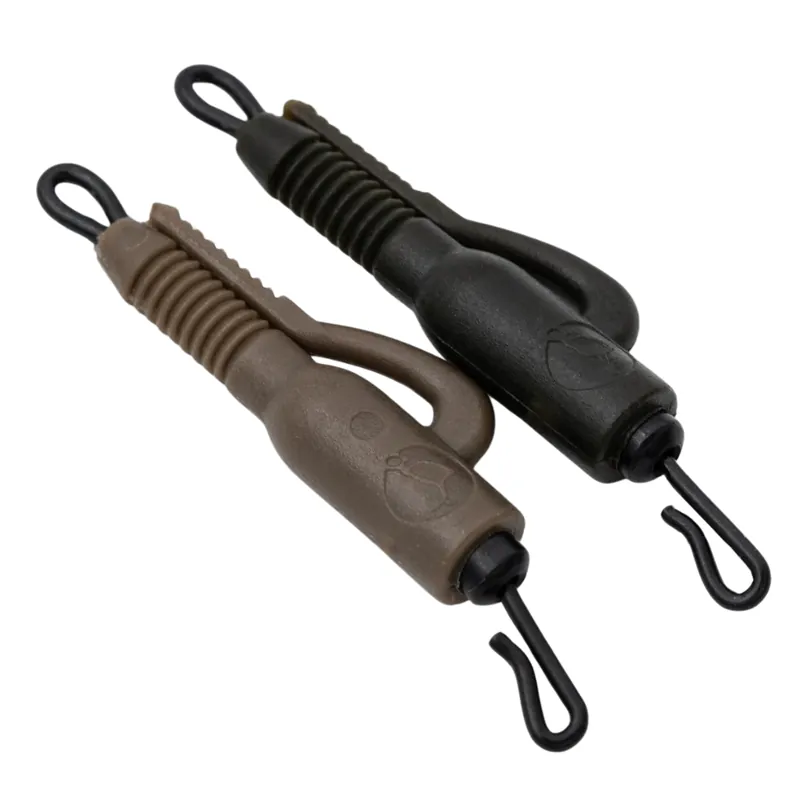 Weekendaanbieding KORDA QC Hybrid Lead Clip (8stuks) Gravel/ Clay