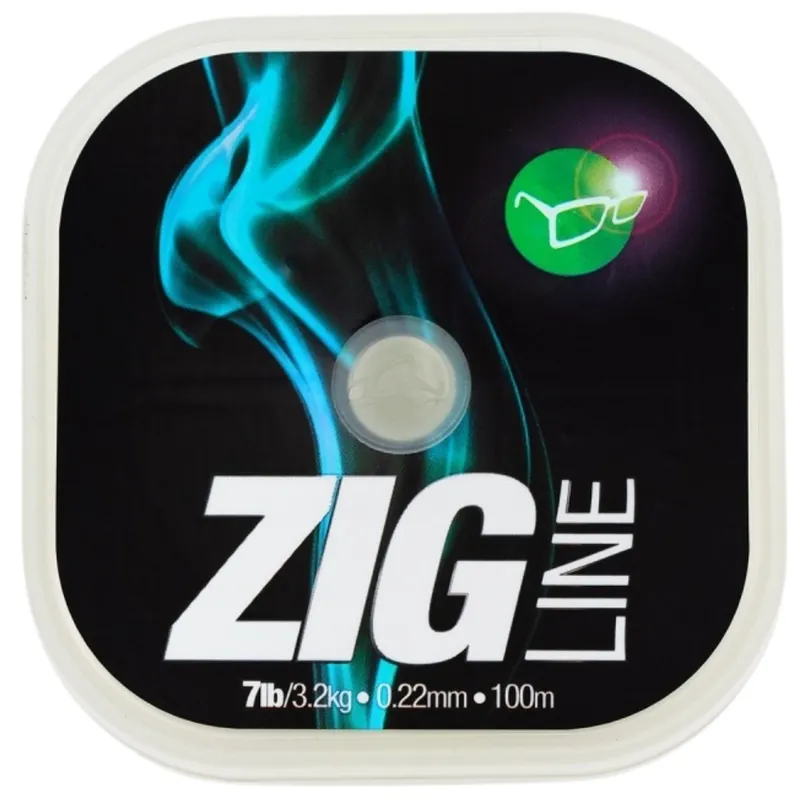 KORDA Zig Line Drijvende Kaperlijn (100m) 0.22mm - 3.2kg/7lb Beste Prijs