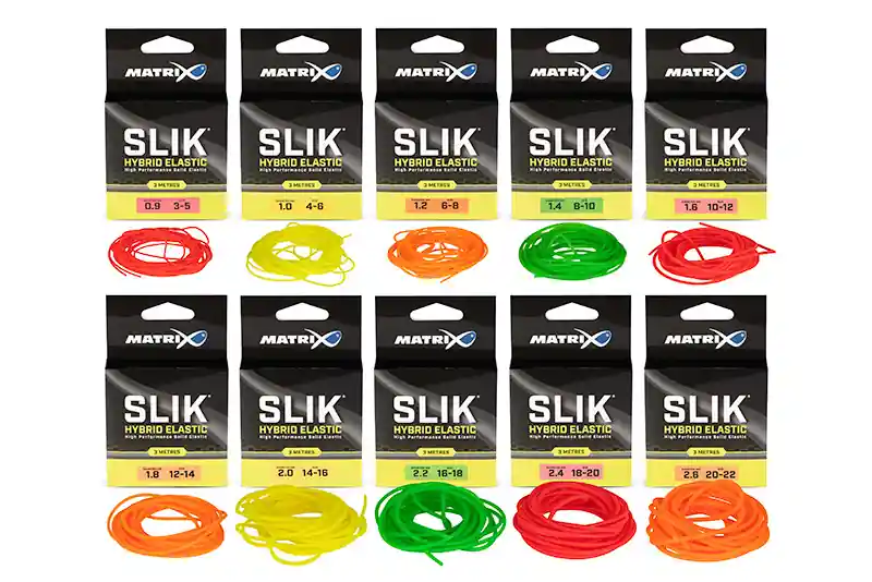 MATRIX Slik Elastic (3m) Size 4 - 6 (1.0mm) Yellow Gratis Retour