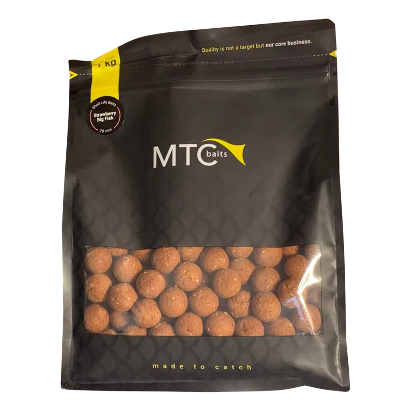 MTC BAITS Strawberry Big Fish (5kg) 16 mm Hete Deal