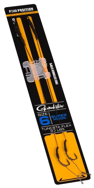 POLE POSITION Claw Rig Superhook (2stuks) 4 Tijdelijk Beschikbaar