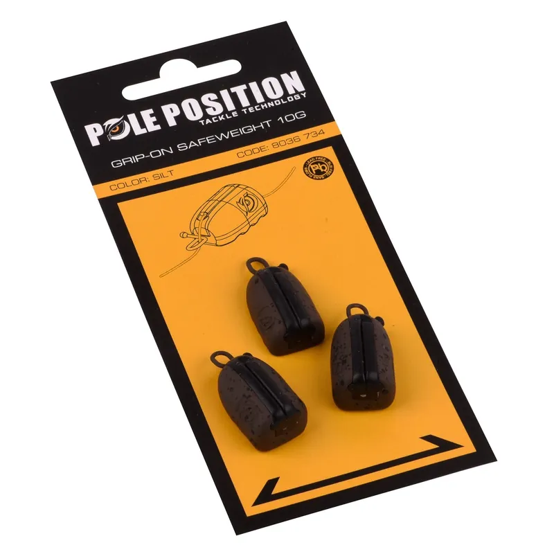 POLE POSITION Grip-On Safeweight (3stuks) 10g Voordeelprijs