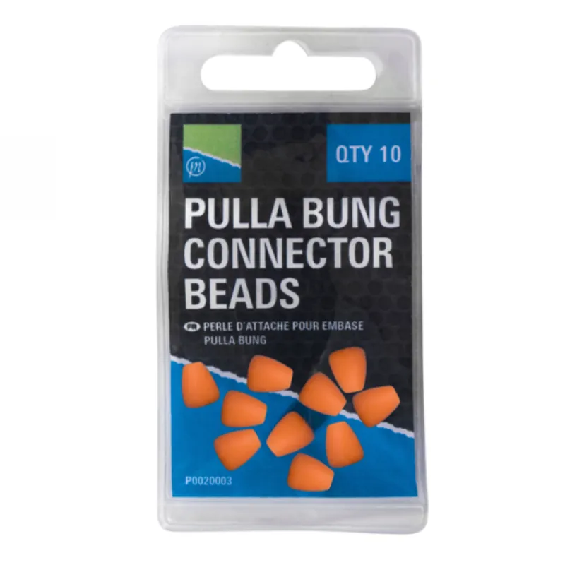 Snelle Levering PRESTON Pulla Bung Connector Beads (10stuks)