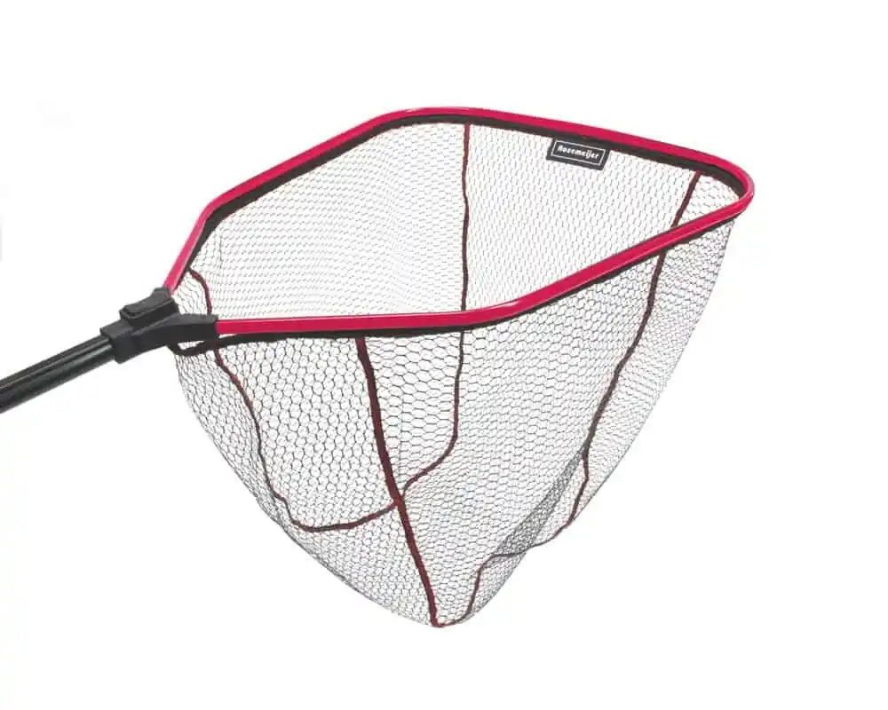 Op = Op ROZEMEIJER Rubberized Tele Trap Landing Net (1.60m) (70x60cm)
