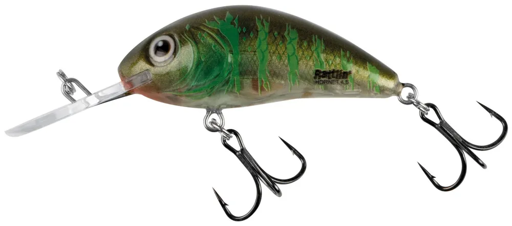 SALMO Rattlin' Hornet (4.5cm) (6gr) Green Gill Clear Laatste Kans
