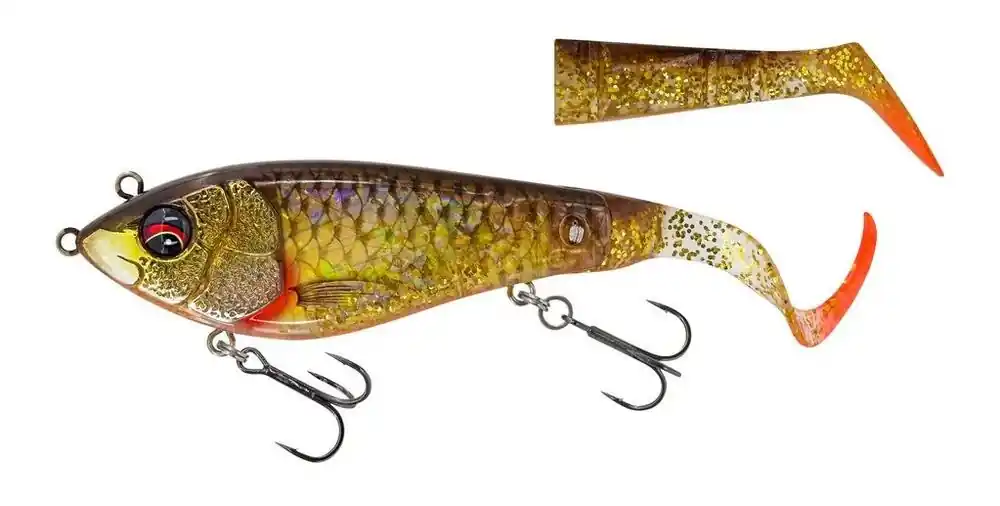 Speciale Aanbieding SAVAGE GEAR Deviator Tail (16.5cm) (50gr) BLUE CHROME