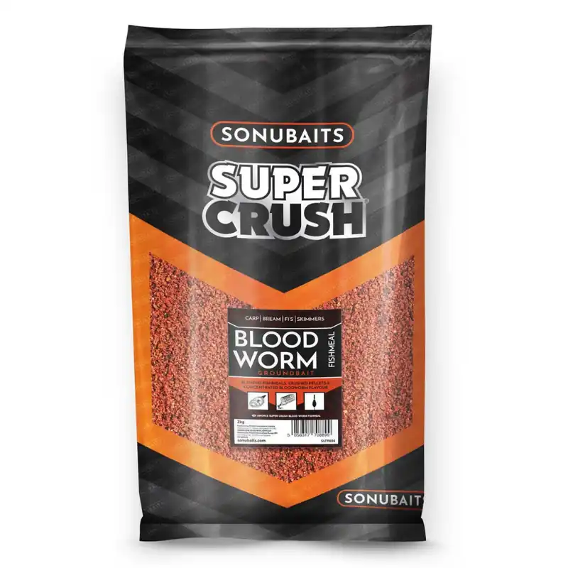SONU BAITS Groundbait Bloodworm (2kg) Meest Verkocht