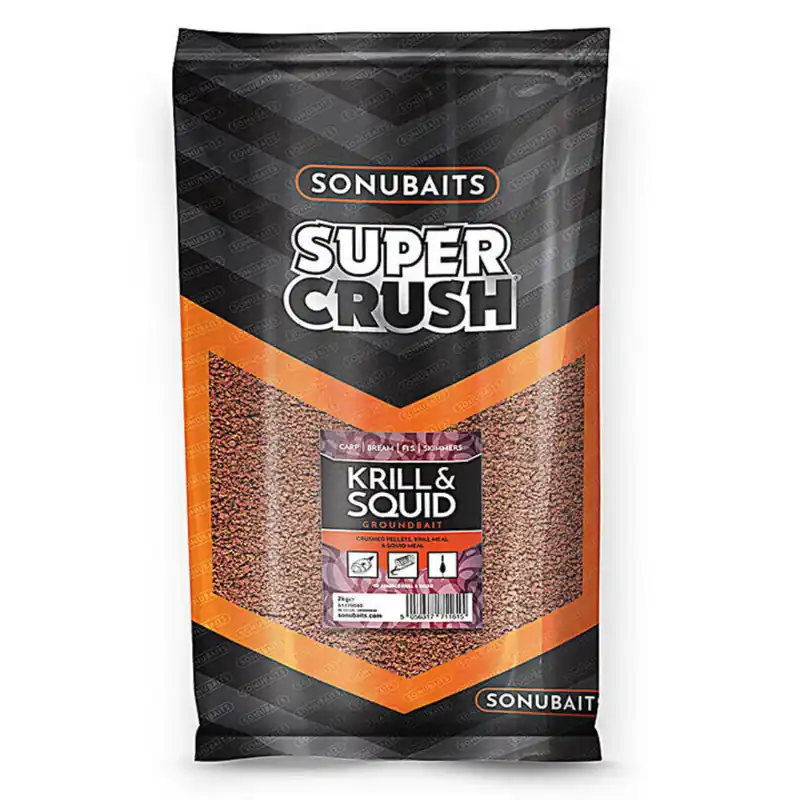 Dagaanbieding SONU BAITS Krill & Squid Groundbait (2kg)