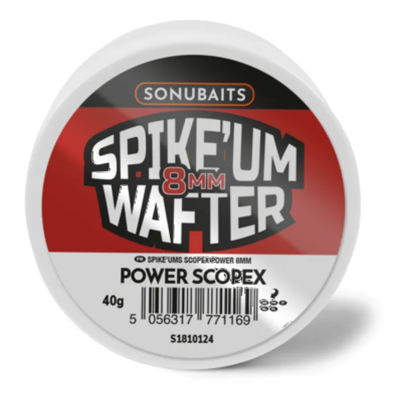 SONU BAITS Spike'um Wafter Power Scopex 8mm (40gr) Populair