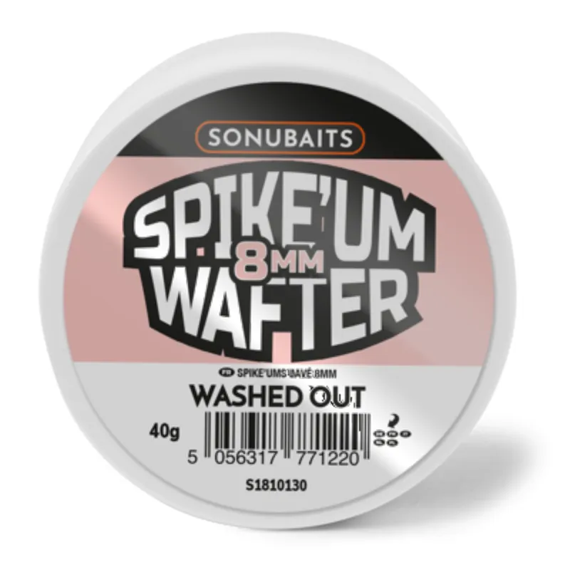 Hoge Kwaliteit SONU BAITS Spike'um Wafter Washed Out 8mm (40gr)