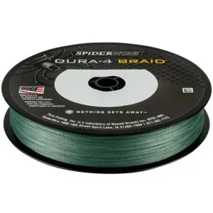 Exclusieve Aanbieding SPIDERWIRE Dura4 Braid Green - Gevlochten Lijn (150m) 0.10mm - 9.1kg/20lb