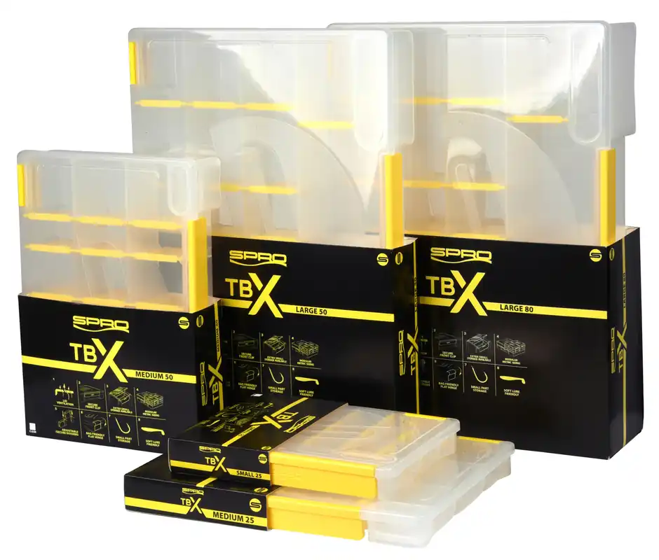 Hete Deal SPRO TBX Clear 25S - 17.5x12.5x2.5cm