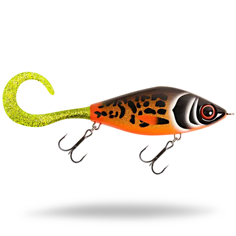 STRIKE PRO Guppie Jr Sinking (11cm) (70gr) Glitter Pike Beperkte Voorraad