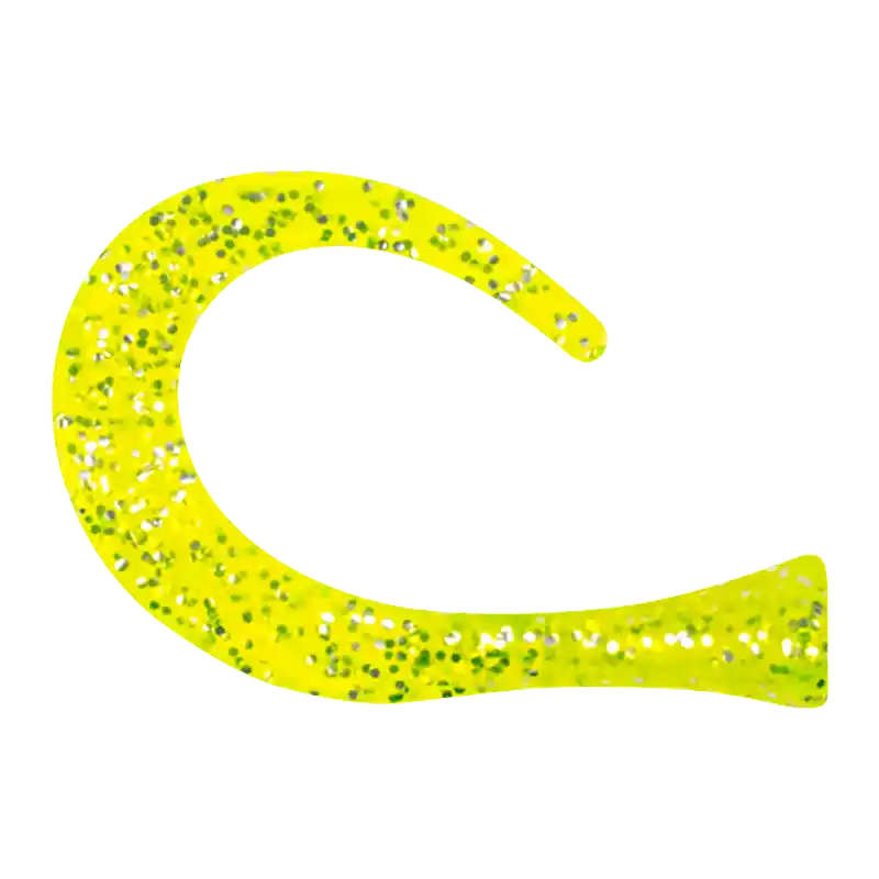 Nieuw STRIKE PRO Guppie JR Spare Tails (4stuks) Gold/Gold Glitter