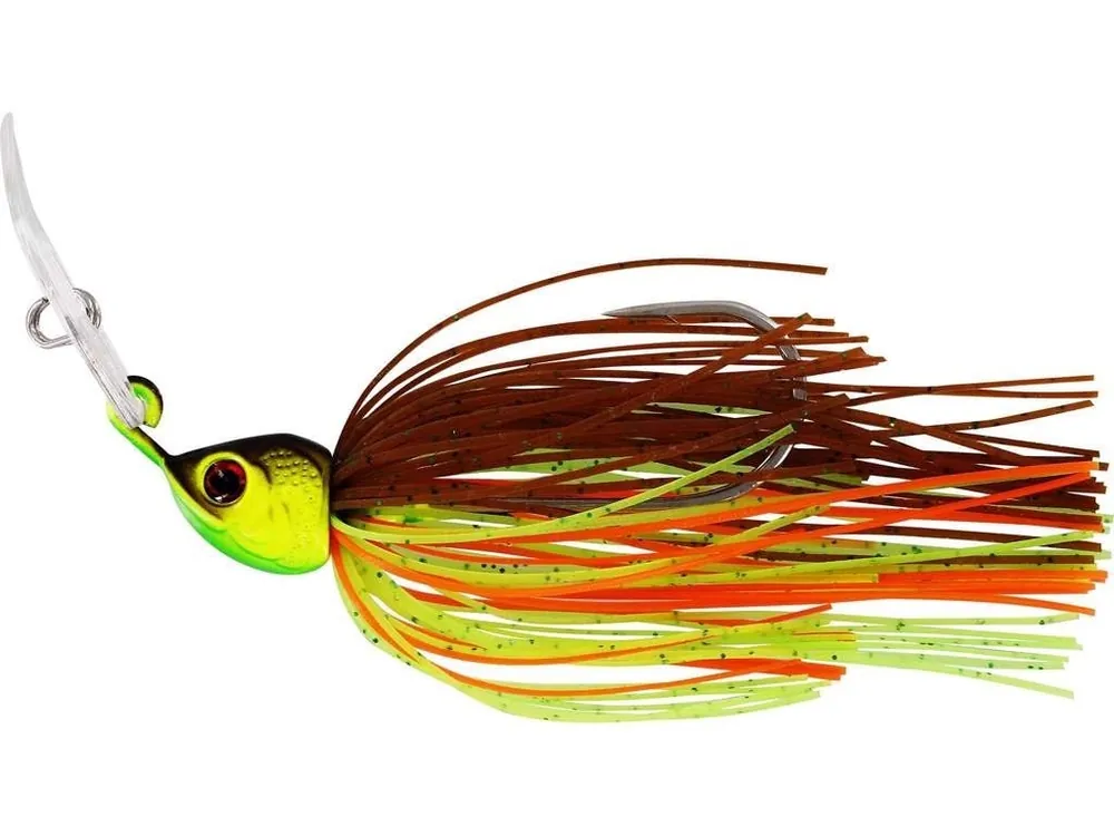 Must-Have WESTIN Bladebite Tungsten Bladed Jig (21gr) Brown Chartreuse