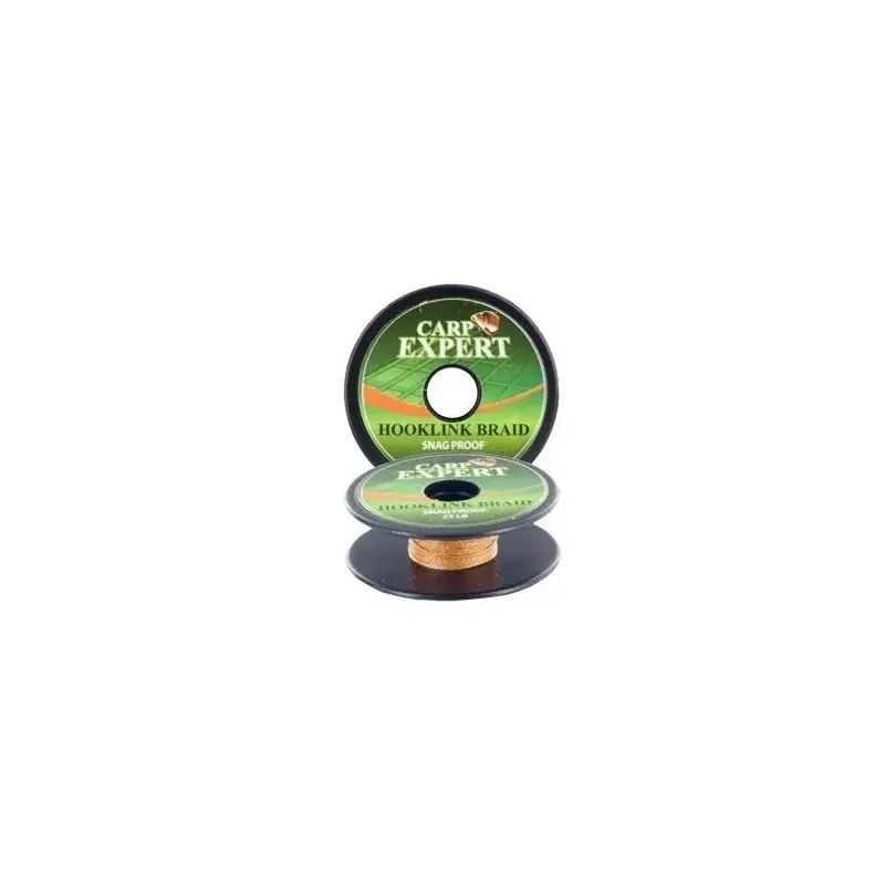 Carp Expert Braided Hooklink Snag Proof Mud Brown 10M - 15LBS Aanbieding