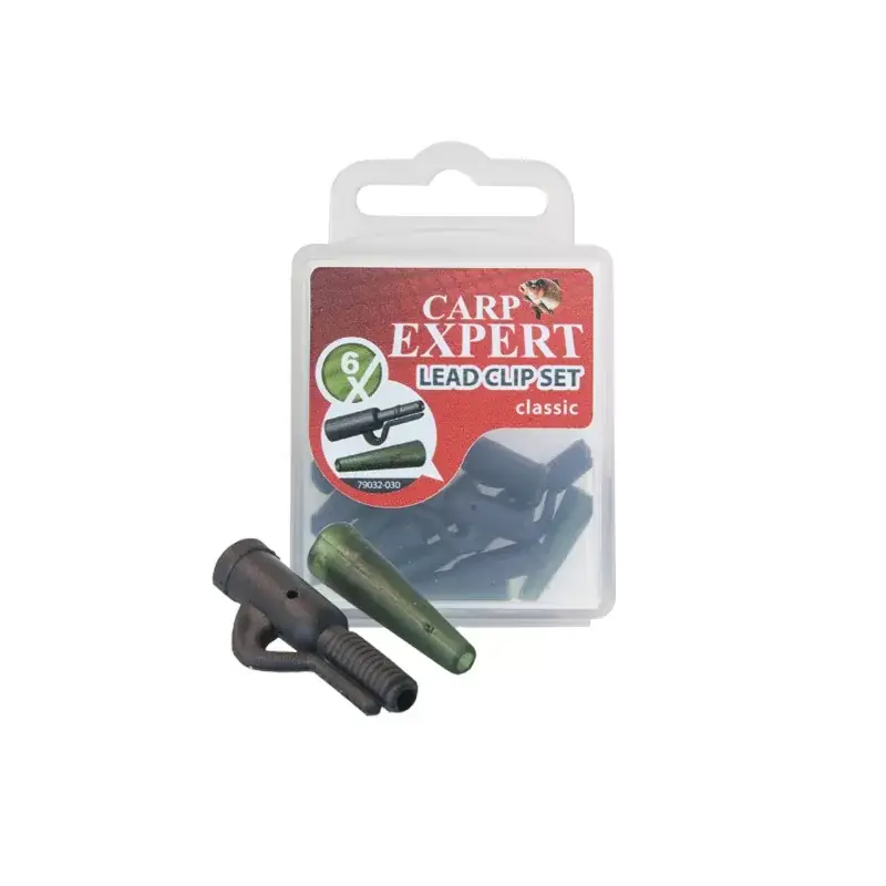 Lead Clip Set Classic | Inhoud 6 stuks | Incl. Tailrubbers Must-Have