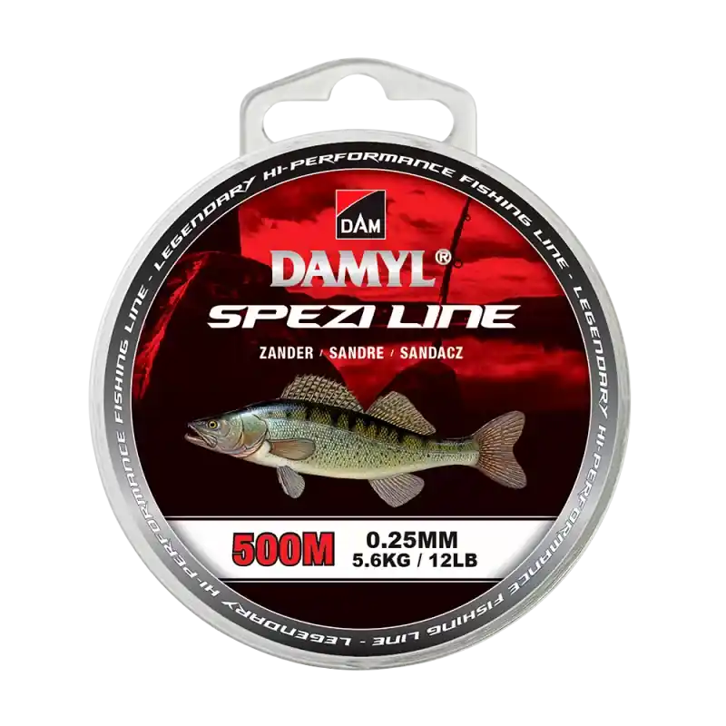 Damyl Spezi Line Zander | 0.25MM | 500M | 5.6KG | 12LBS | Lage Kosten