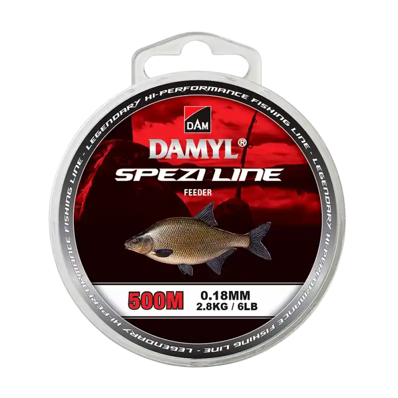 Snelle Levering Damyl Spezi Line Feeder | 0.18MM | 500M | 2.8KG | 6LBS