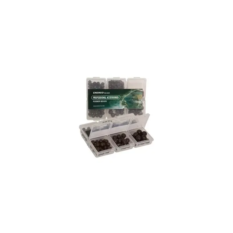 Direct Beschikbaar Rubber Shock Bead Set | 6 verschillende maten / Groen