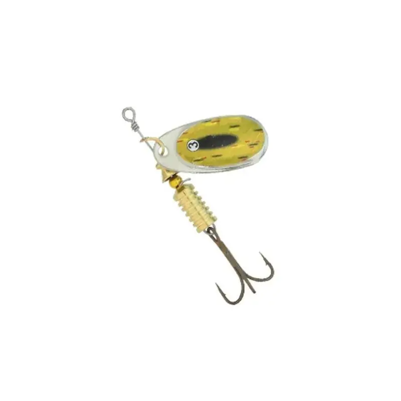 Spinner Heron Red Spotted Gold | Bladmaat 3 | 8G Hoge Kwaliteit