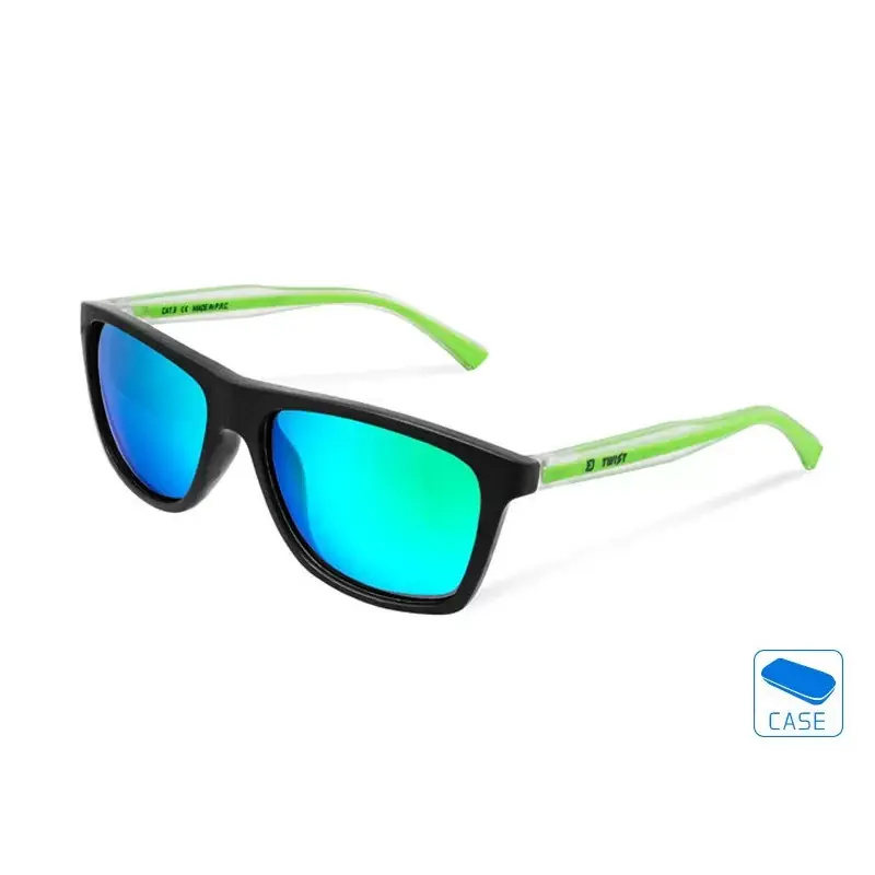Gepolariseerde zonnebril Delphin SG TWIST groene lenzen Op = Op