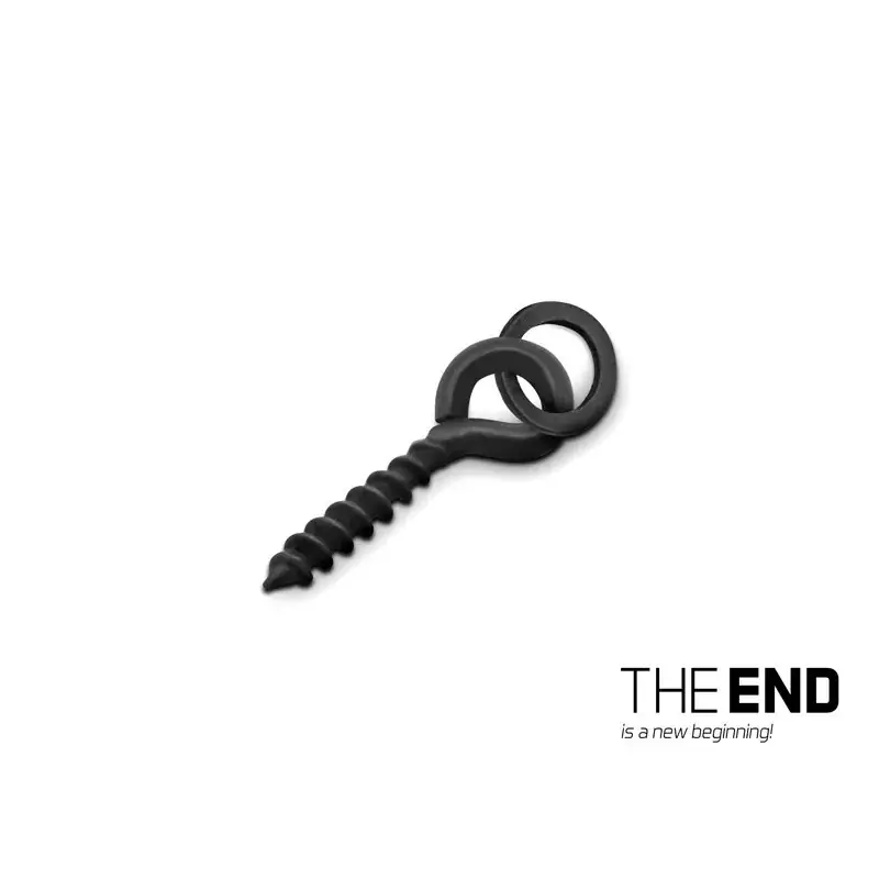 Delphin Ring Bait Screw | Maat #S | 6 mm | 15 stuks Beperkte Voorraad