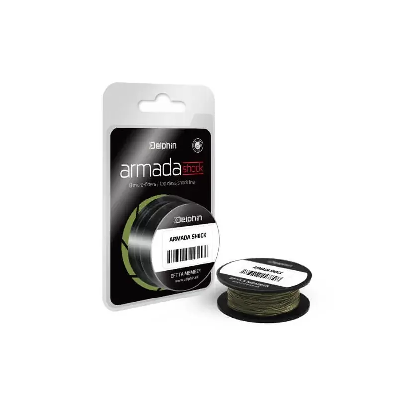 Nu Kopen Delphin Armada Shock Leader | 0.18mm | 40lbs | 20m