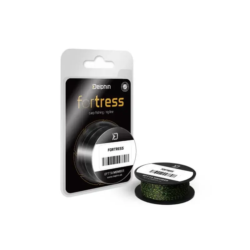 Delphin Hookline Fortress Black-Green | 25lbs | 20m Veilige Betaling