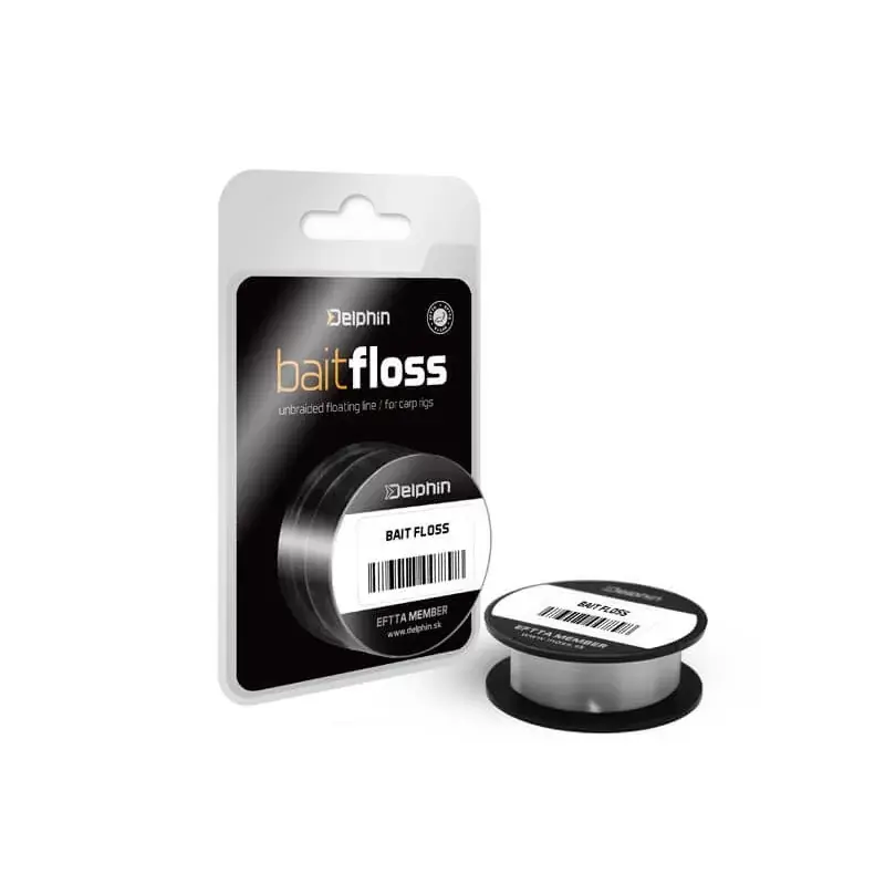 Delphin Bait Floss White | 20m | 20lbs Nieuw