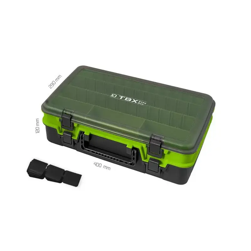 Uitverkoop Delphin Tacklebox TBX EasyDuo 385-10P