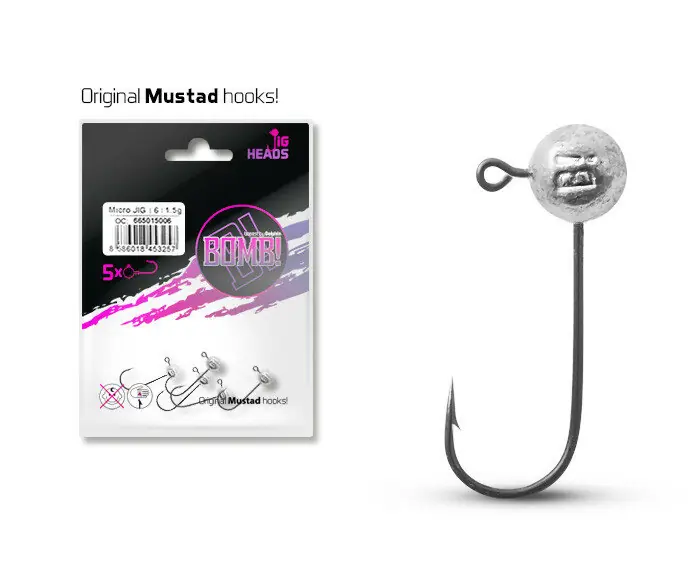 Populair Delphin Jig head loopkopjes 5 stuks
