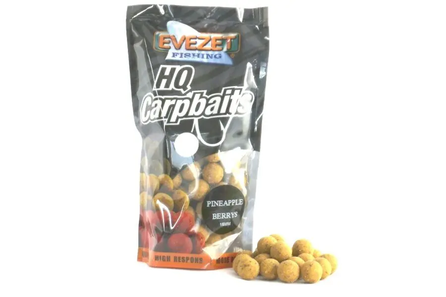 Evezet boilie pineapple berrys 15 mm 250 gram Exclusieve Aanbieding